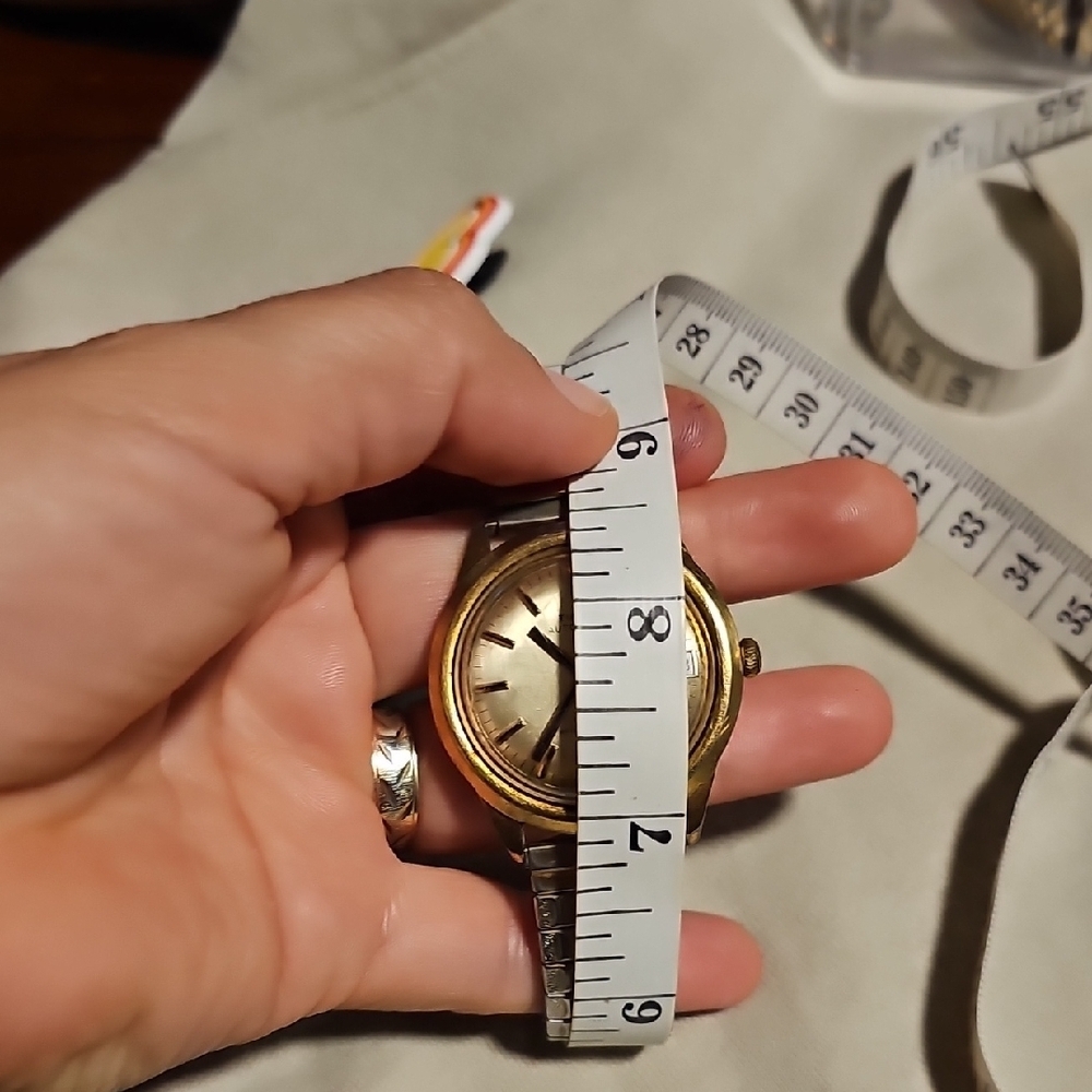 VTG 1979 Timex Automatic Viscount Day Date WR  Watch. Needs Bateries - Picture 7 of 8
